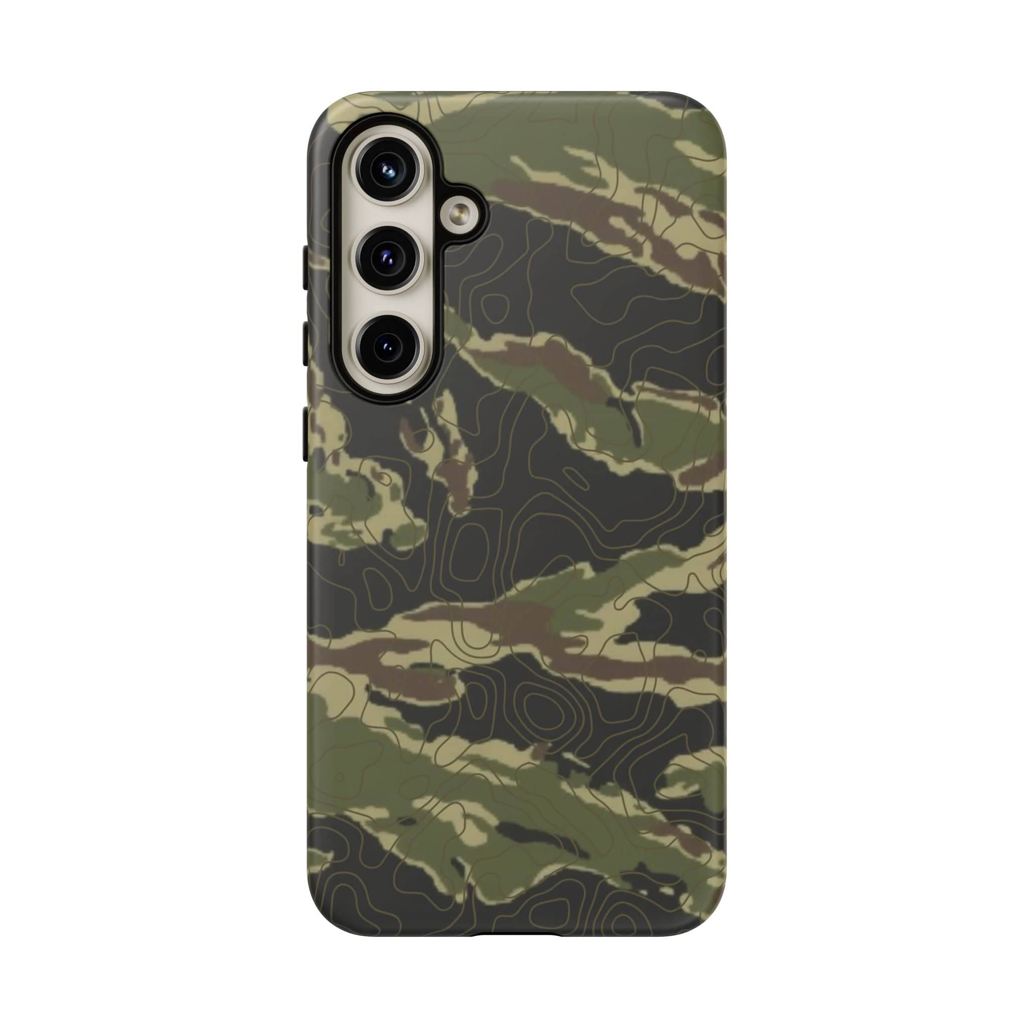 Tiger Stripe Topo Tough Android Case