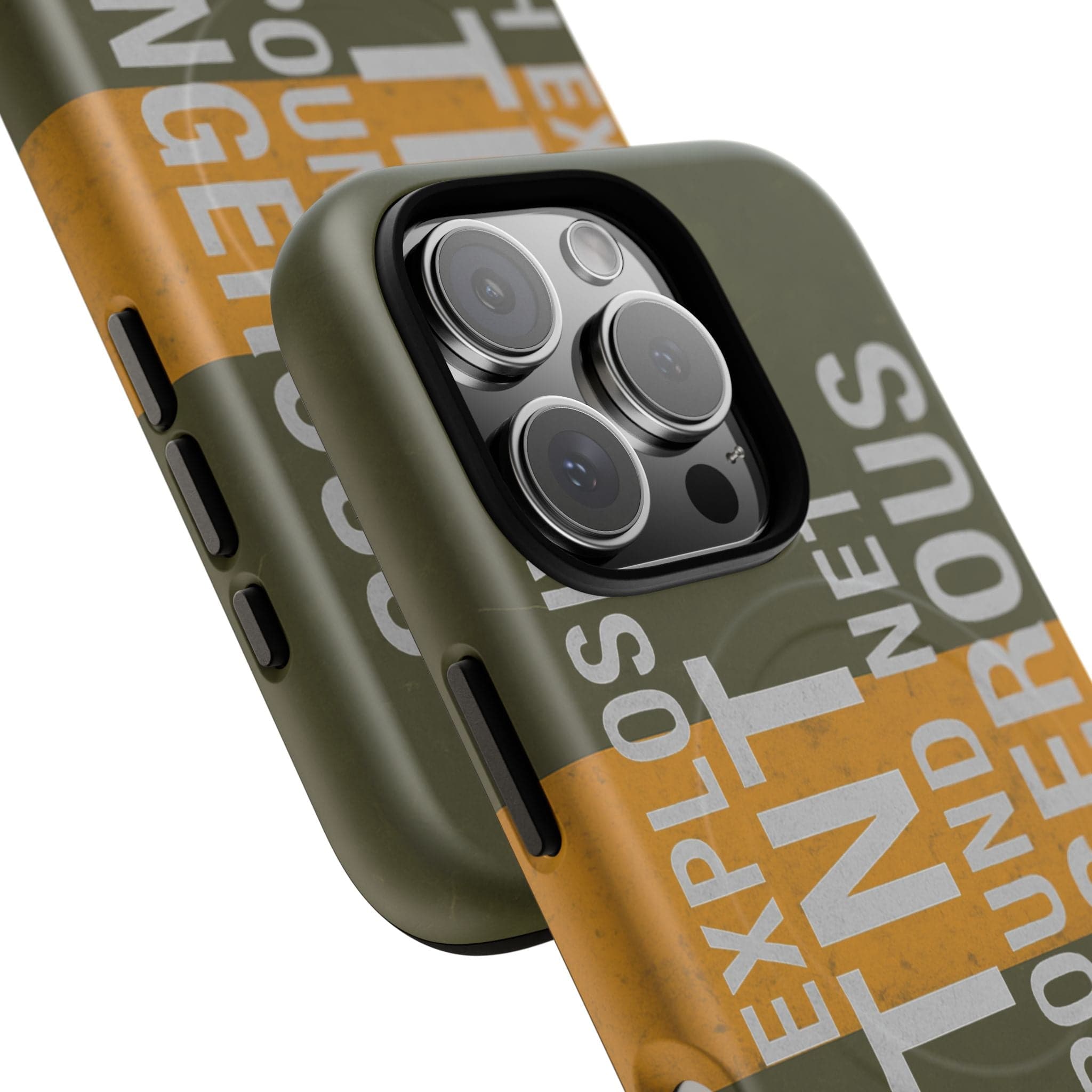 TNT Demo Block Tough Magnetic iPhone Case