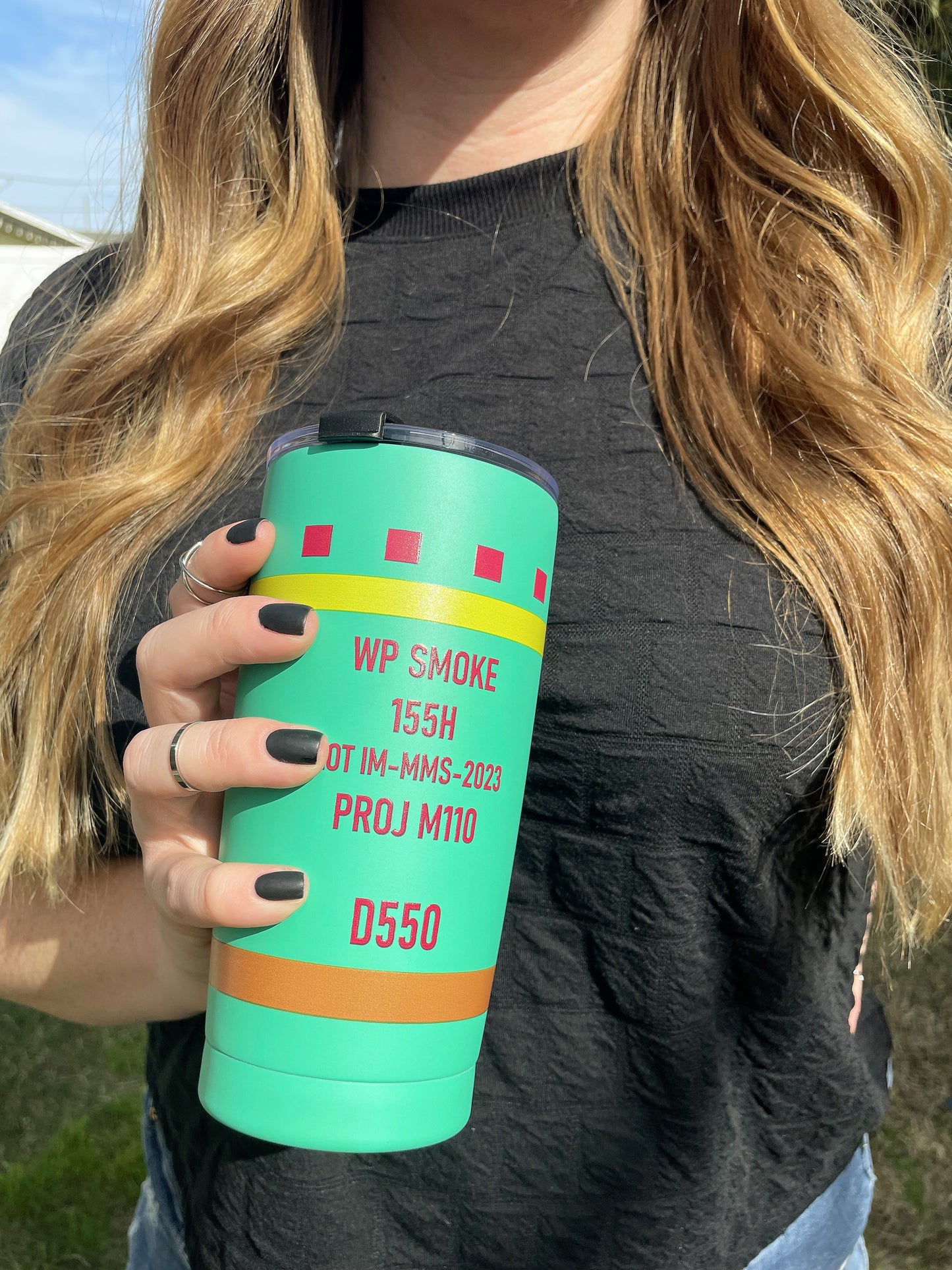 20oz 155mm Artillery Tumbler (WP) – Military Inspired Insulated Drinkware
