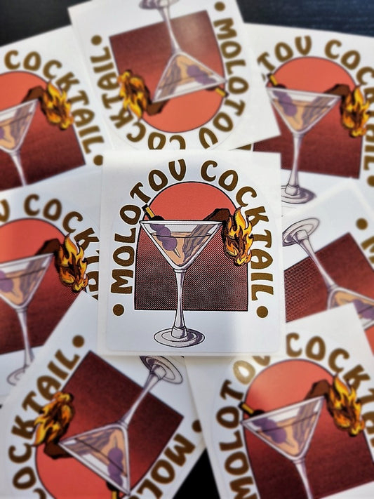 Molotov Cocktail Sticker