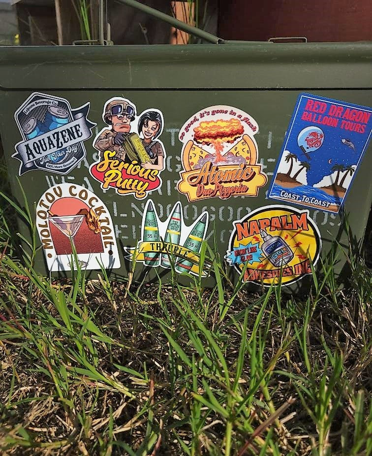 Red Dragon Balloon Tours Sticker