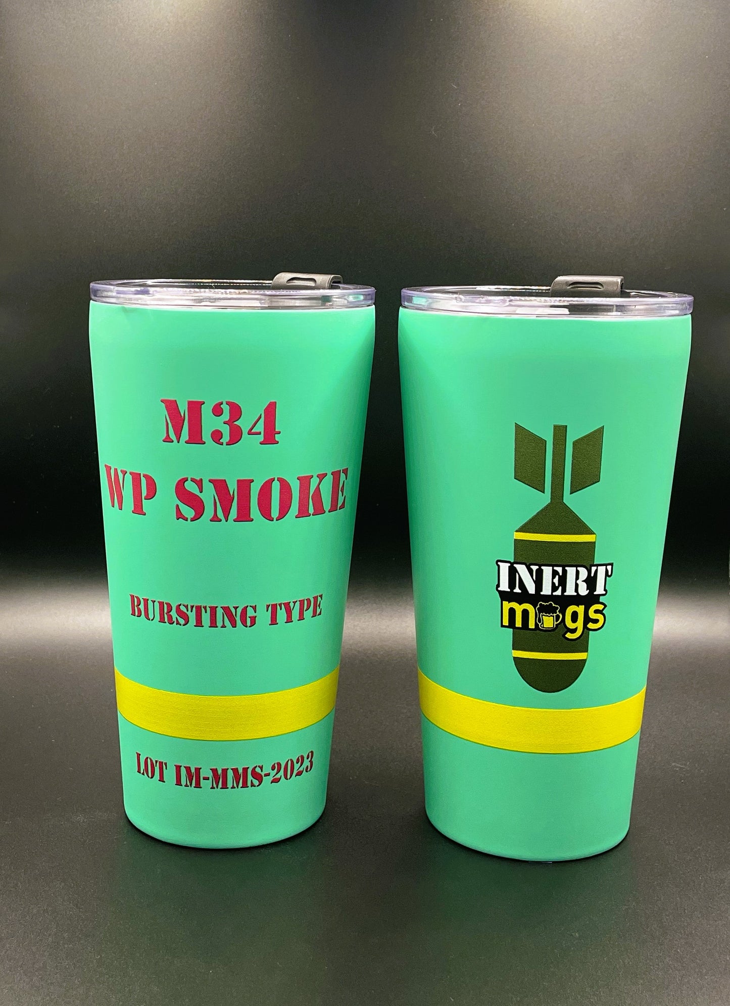 14oz WP Smoke Grenade Tumbler